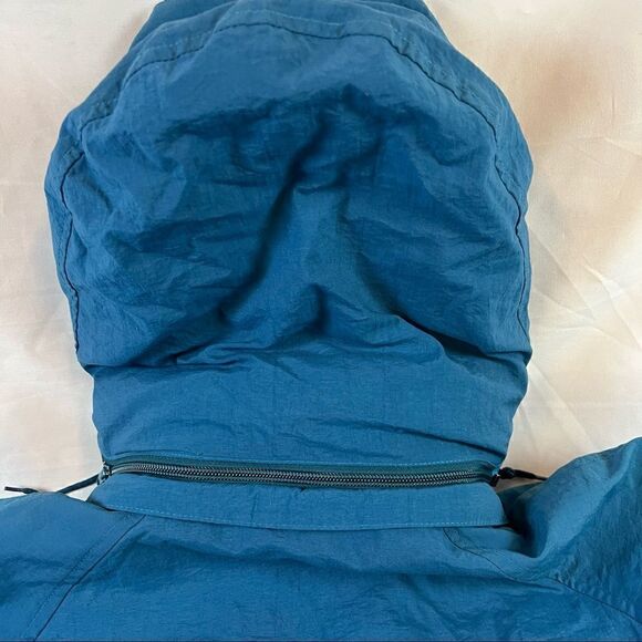 Vintage Eddie Bauer Goose Down Snow Ski Jacket Blue M - Picture 10 of 14